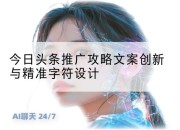 今日头条推广攻略文案创新与精准字符设计