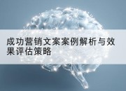 成功营销文案案例解析与效果评估策略