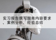 实习报告撰写指南内容要求、案例分析、经验总结