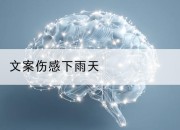 文案伤感下雨天