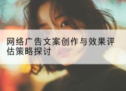 网络广告文案创作与效果评估策略探讨