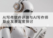 AI写作软件评测与AI写作师职业发展深度探讨
