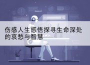 伤感人生感悟探寻生命深处的哀愁与智慧