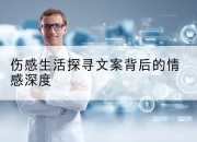 伤感生活探寻文案背后的情感深度