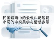 民国烟雨中的爱恨纠葛短篇小说的冲突美学与情感救赎