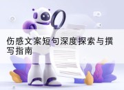 伤感文案短句深度探索与撰写指南