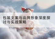 包装文案与品牌形象深度探讨与实战策略
