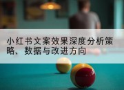 小红书文案效果深度分析策略、数据与改进方向
