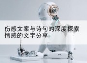 伤感文案与诗句的深度探索情感的文字分享