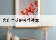 悲伤角落的爱情残章