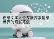 伤感文案大全深度探索情感世界的细腻笔触