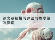 论文草稿撰写建议与摘要编写指南