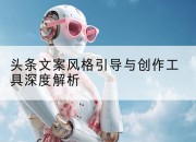 头条文案风格引导与创作工具深度解析