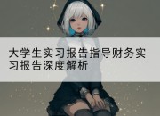 大学生实习报告指导财务实习报告深度解析