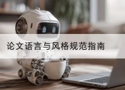 论文语言与风格规范指南