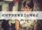 红楼梦深度解读之心得笔记