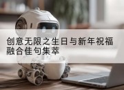 创意无限之生日与新年祝福融合佳句集萃