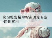 实习报告撰写指南深度专业-原创实用