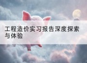 工程造价实习报告深度探索与体验