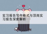 实习报告写作格式与顶岗实习报告深度解析