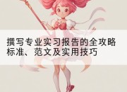 撰写专业实习报告的全攻略标准、范文及实用技巧