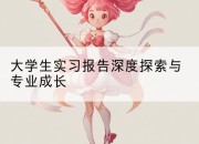 大学生实习报告深度探索与专业成长