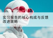 实习报告的核心构成与反馈改进策略