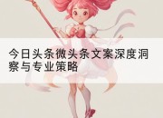 今日头条微头条文案深度洞察与专业策略
