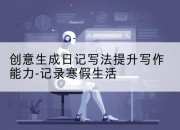 创意生成日记写法提升写作能力-记录寒假生活