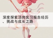 深度探索顶岗实习报告经历、挑战与成长之路
