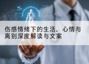 伤感情绪下的生活、心情与离别深度解读与文案