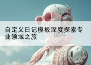 自定义日记模板深度探索专业领域之旅