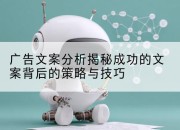 广告文案分析揭秘成功的文案背后的策略与技巧
