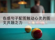 伤感句子配图触动心灵的图文共融之力