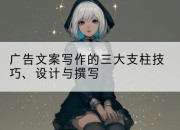广告文案写作的三大支柱技巧、设计与撰写