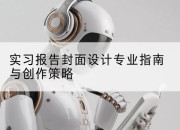 实习报告封面设计专业指南与创作策略