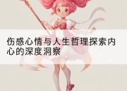 伤感心情与人生哲理探索内心的深度洞察