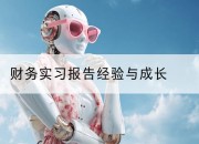 财务实习报告经验与成长