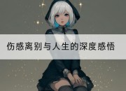 伤感离别与人生的深度感悟