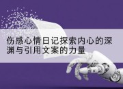 伤感心情日记探索内心的深渊与引用文案的力量