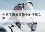 伤感下雨天爱情中的情绪文案
