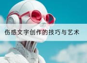 伤感文字创作的技巧与艺术