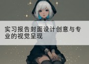 实习报告封面设计创意与专业的视觉呈现
