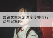 营销文案策划深度传播与行动号召策略