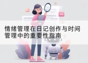 情绪管理在日记创作与时间管理中的重要性指南