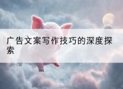 广告文案写作技巧的深度探索