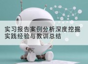 实习报告案例分析深度挖掘实践经验与教训总结
