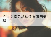广告文案分析与语言运用策略