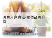 洞察用户痛点-重塑品牌价值