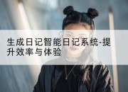 生成日记智能日记系统-提升效率与体验